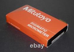 Mitutoyo 331-351-30 Digimatic Spline Micrometer 0-1 0.00005 Grad