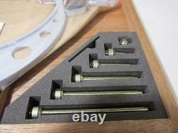 Mitutoyo 340-352-10 6-12 LCD Outside Micrometer Set