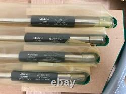 Mitutoyo 340-520 Digital Micrometer Set, 300 to 400 mm, Metric