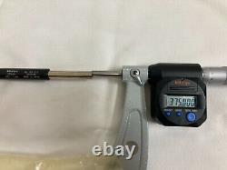 Mitutoyo 340-520 Digital Micrometer Set, 300 to 400 mm, Metric