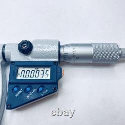 Mitutoyo 340-711-30 Interchangeable Outside Micrometer Digital Set 0-6 NICE
