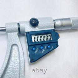 Mitutoyo 340-711-30 Interchangeable Outside Micrometer Digital Set 0-6 NICE