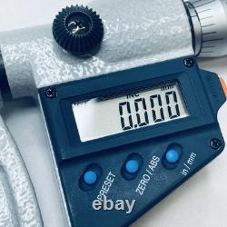 Mitutoyo 340-711-30 Interchangeable Outside Micrometer Digital Set 0-6 NICE