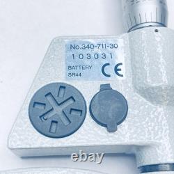 Mitutoyo 340-711-30 Interchangeable Outside Micrometer Digital Set 0-6 NICE