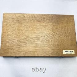 Mitutoyo 340-711-30 Interchangeable Outside Micrometer Digital Set 0-6 NICE