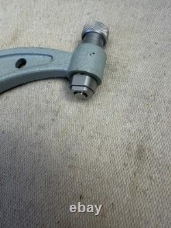 Mitutoyo 340-711 Digimatic 0-6 Digital Outside Micrometer Interchangeable Anvil