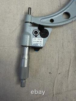 Mitutoyo 340-711 Digimatic 0-6 Digital Outside Micrometer Interchangeable Anvil