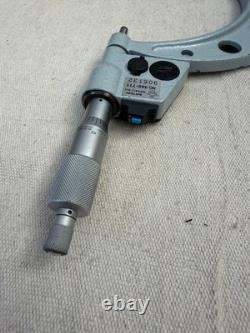 Mitutoyo 340-711 Digimatic 0-6 Digital Outside Micrometer Interchangeable Anvil