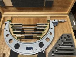 Mitutoyo 340-712-30 Digimatic 6-12 Outside Micrometer Interchange Anvils NEW