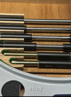 Mitutoyo 340-712-30 Digimatic 6-12 Outside Micrometer Interchange Anvils NEW