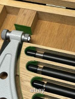 Mitutoyo 340-712-30 Digimatic 6-12 Outside Micrometer Interchange Anvils NEW