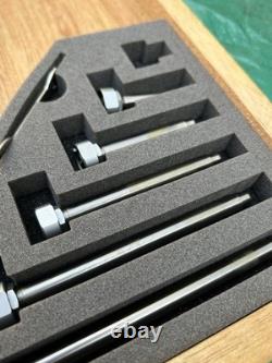 Mitutoyo 340-712-30 Digimatic 6-12 Outside Micrometer Interchange Anvils NEW