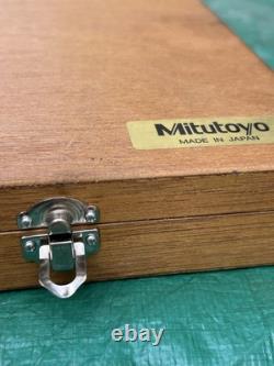 Mitutoyo 340-712-30 Digimatic 6-12 Outside Micrometer Interchange Anvils NEW