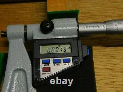 Mitutoyo 340-712 Digimatic Outside Micrometer 0.00005 Resolution Range 6-12