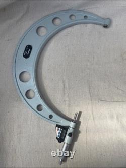 Mitutoyo 340-712 Interchangeable 6-12'' Digital Micrometer. 0001'' 0.001mm