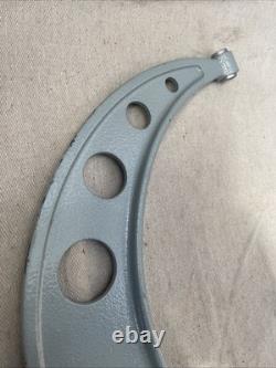 Mitutoyo 340-712 Interchangeable 6-12'' Digital Micrometer. 0001'' 0.001mm