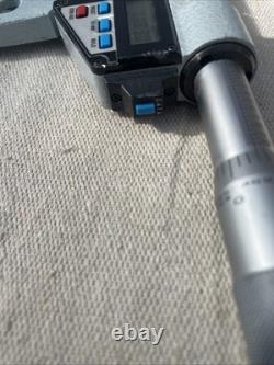 Mitutoyo 340-712 Interchangeable 6-12'' Digital Micrometer. 0001'' 0.001mm