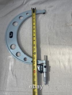 Mitutoyo 340-712 Interchangeable 6-12'' Digital Micrometer. 0001'' 0.001mm