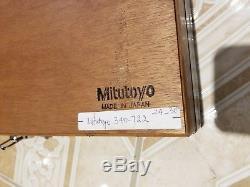 Mitutoyo 340-722 Digital Outside Micrometer Set 24-30 New