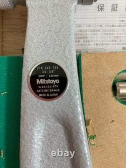 Mitutoyo 340-723 Digital Outside Micrometer Set 30-36.0001