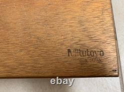 Mitutoyo 340-723 Digital Outside Micrometer Set 30-36.0001