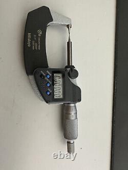 Mitutoyo 342-351-30 Digimatic Point Micrometer, 0-1/0-25mm Range. 00005