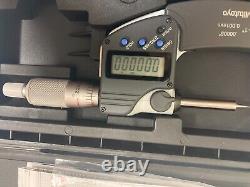 Mitutoyo 342-351-30 Digimatic Point Micrometer 0- 1/25.4mm SPC IP65 15 Deg