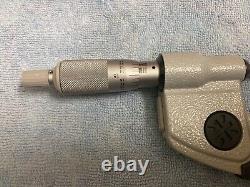 Mitutoyo 342-351-30 Digimatic Point Micrometer 0- 1/25.4mm SPC IP65 15 Deg