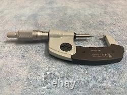 Mitutoyo 342-351-30 Digimatic Point Micrometer 0- 1/25.4mm SPC IP65 15 Deg