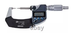 Mitutoyo 342-351-30 Digital Point Micrometer, 0 to 1 (0 to 25.4 mm)