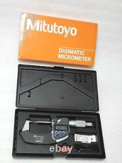 Mitutoyo 342-351-30 Digital Point Micrometer, 0 to 1 (0 to 25.4 mm), 15°, CPM15