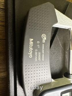 Mitutoyo 342-351-30 Digital Point Micrometer, 0 to 1 (0 to 25.4 mm), 15°, CPM15