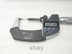 Mitutoyo 342-351-30 Digital Point Micrometer, 0 to 1 (0 to 25.4 mm), 15°, CPM15