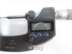 Mitutoyo 342 351 Digital Micrometer Precision Measuring Tool Tested