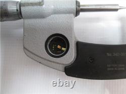 Mitutoyo 342 351 Digital Micrometer Precision Measuring Tool Tested