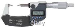 Mitutoyo 342-361-30 Point Micrometer, Digital, 0 To 1,30 Deg