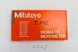 Mitutoyo 342-361 Digimatic Micrometer In Original Box and Case
