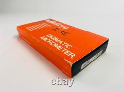 Mitutoyo 342-361 Digimatic Micrometer In Original Box and Case