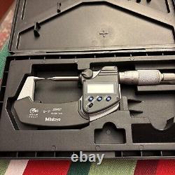 Mitutoyo 342-361 Digimatic Point Micrometer 0- 1 IP65 Plant Close Need Batter