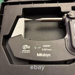 Mitutoyo 342-361 Digimatic Point Micrometer 0- 1 IP65 Plant Close Need Batter