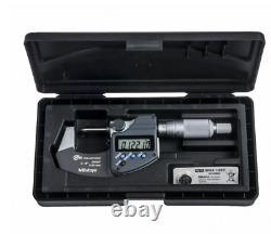 Mitutoyo 342-371-30 CHM. 8MX Micrometer, IP65, Crimp Height, 0-0.8? KD