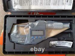 Mitutoyo 342-371-30 CHM. 8MX Micrometer, IP65, Crimp Height, 0-0.8? KD