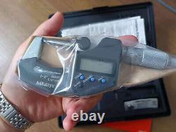 Mitutoyo 342-371-30 CHM. 8MX Micrometer, IP65, Crimp Height, 0-0.8? KD