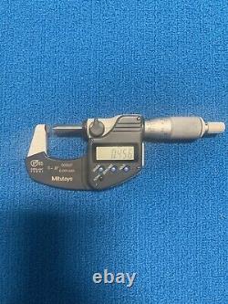 Mitutoyo 342-371 Crimp Height Digital Micrometer