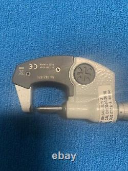 Mitutoyo 342-371 Crimp Height Digital Micrometer