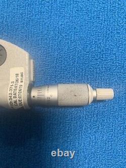 Mitutoyo 342-371 Crimp Height Digital Micrometer