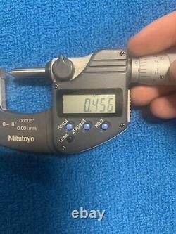 Mitutoyo 342-371 Crimp Height Digital Micrometer
