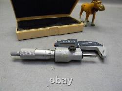 Mitutoyo 342-431-30 Digital Micrometer 0-1 with case