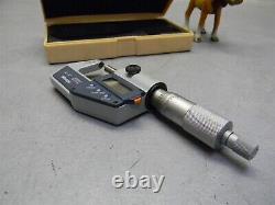 Mitutoyo 342-431-30 Digital Micrometer 0-1 with case