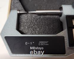 Mitutoyo 342-711 0-1'' Digimatic Point Micrometer